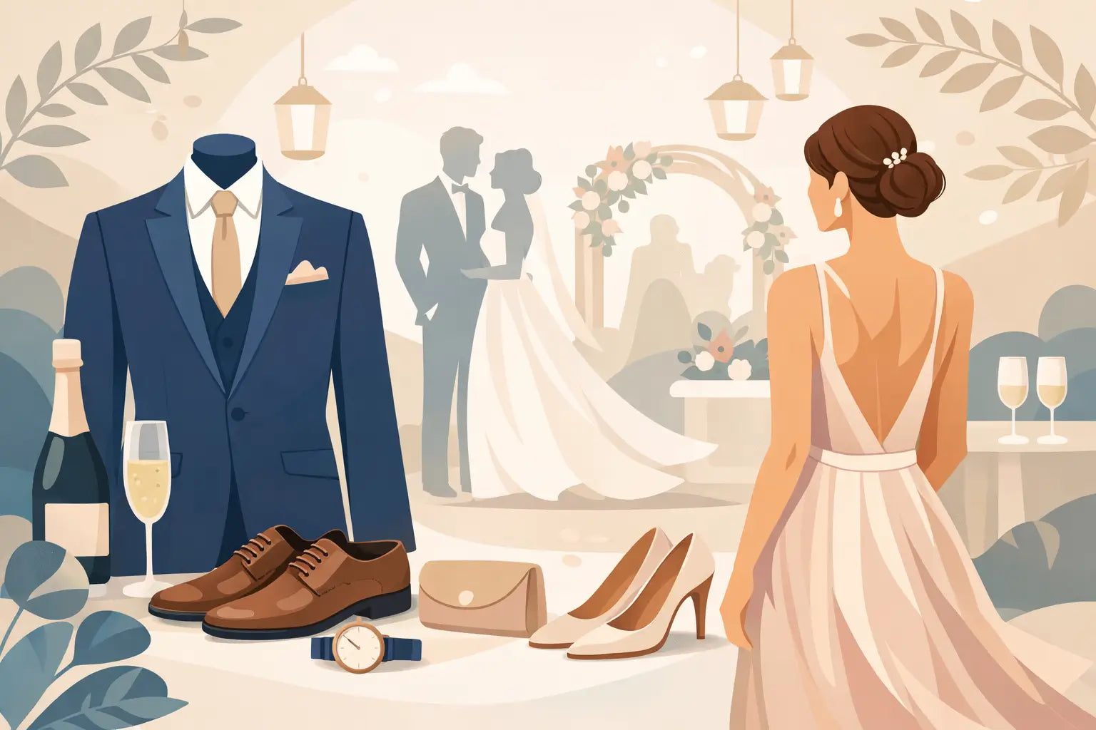 Comment s'habiller pour un mariage chic