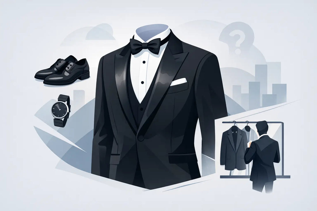 Veste smoking noire homme - bien la choisir
