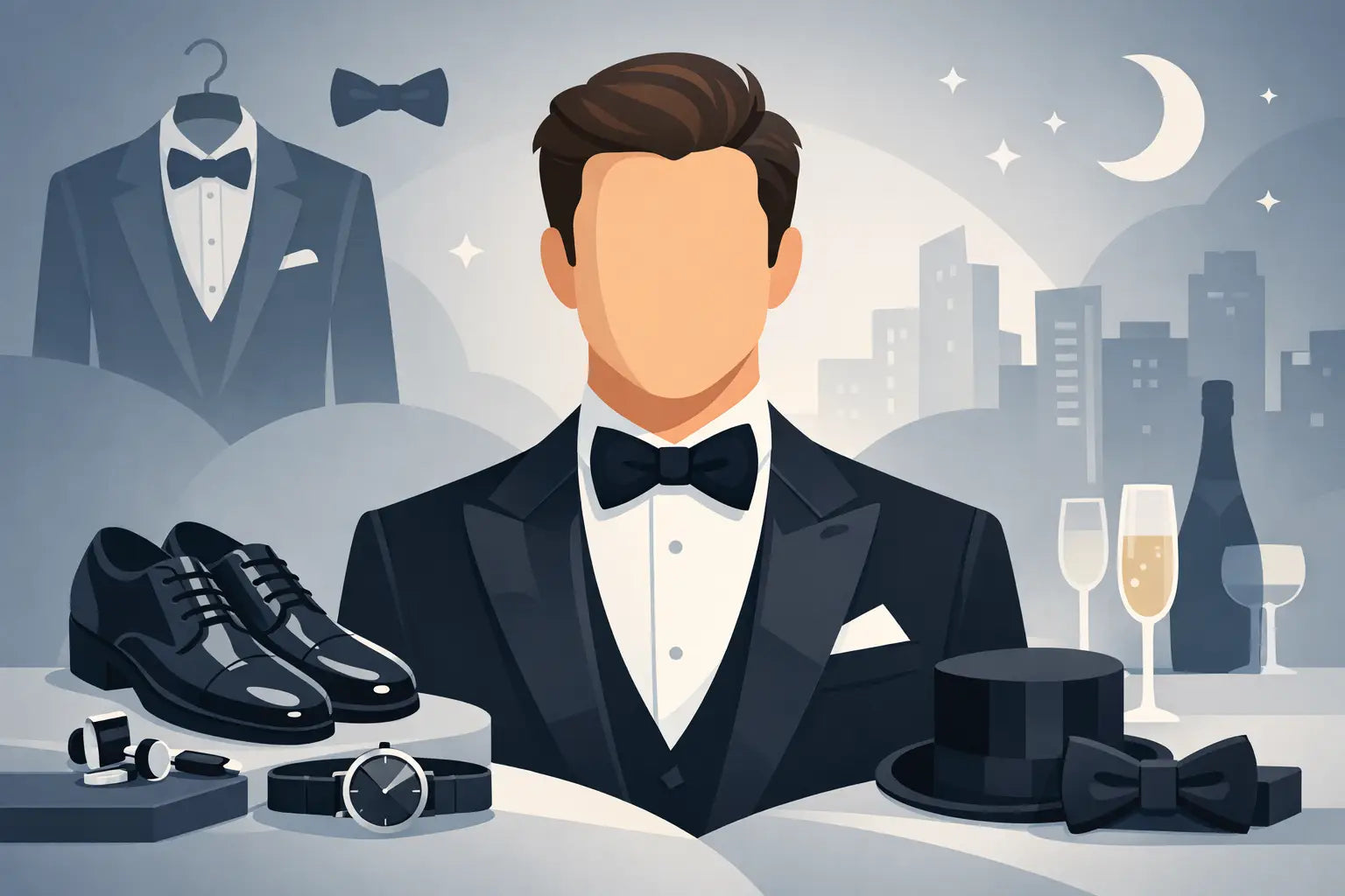 Code vestimentaire black tie homme