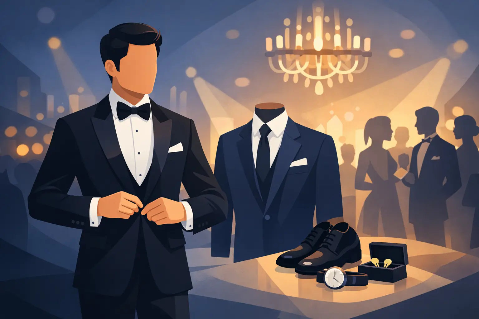 Comment s’habiller pour un gala homme