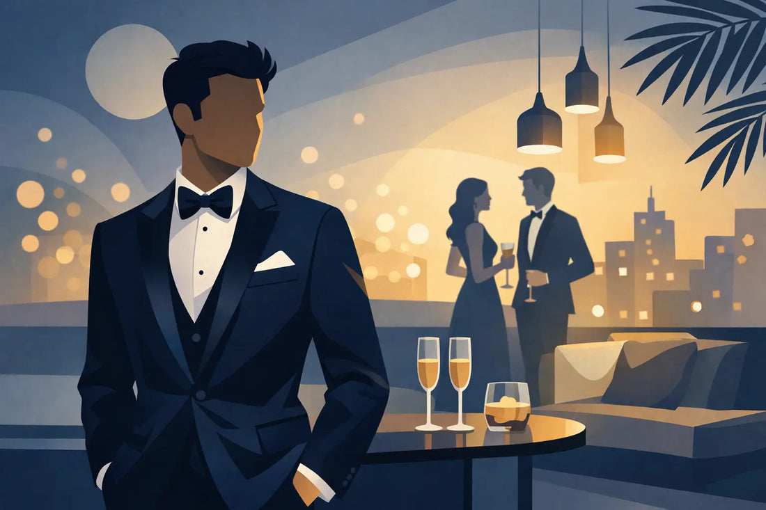 Inspiration tenue homme soirée élégante