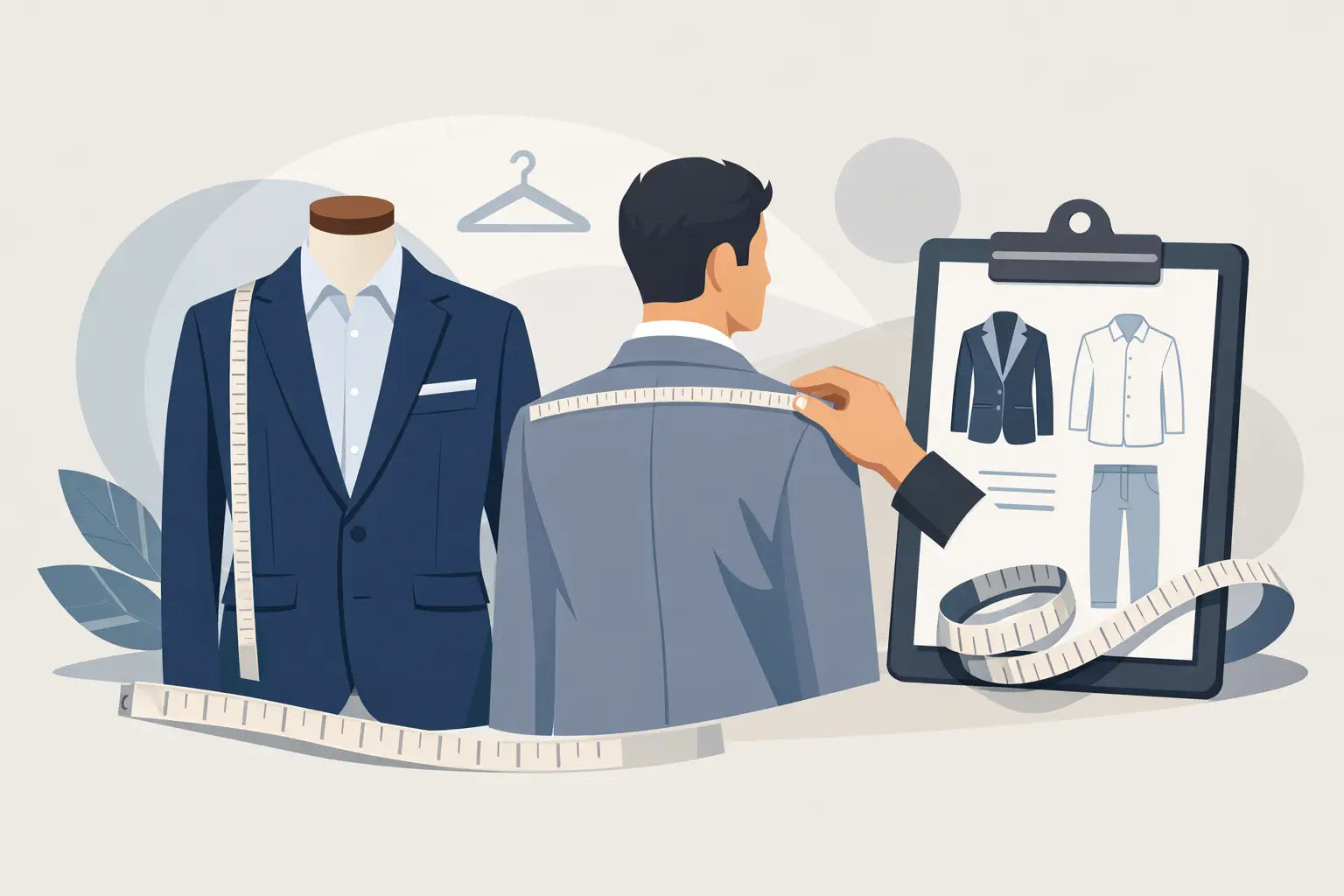Comment mesurer un blazer homme