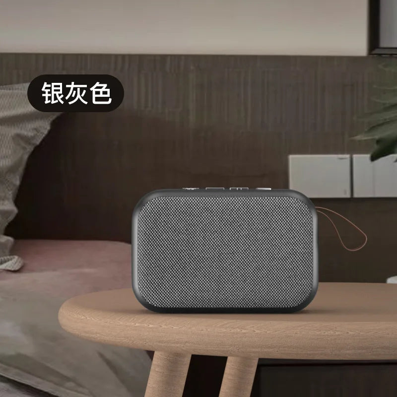 Haut-parleur sans fil Bluetooth G2 en tissu, lecteur de carte USB, mini-haut-parleur portable pour sports de plein air