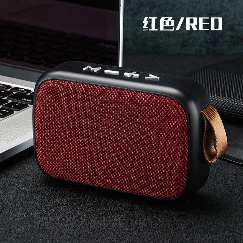 Mini haut-parleur Bluetooth sans fil, caisson de basses portable, carte de gril à la maison, extérieur, nouveau