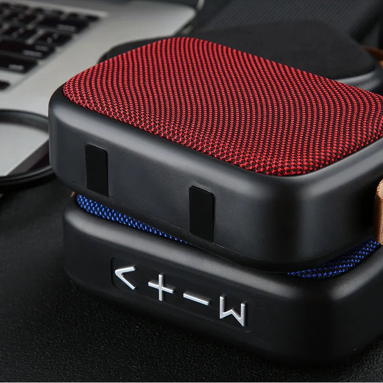 Haut-parleur sans fil Bluetooth G2 en tissu, lecteur de carte USB, mini-haut-parleur portable pour sports de plein air