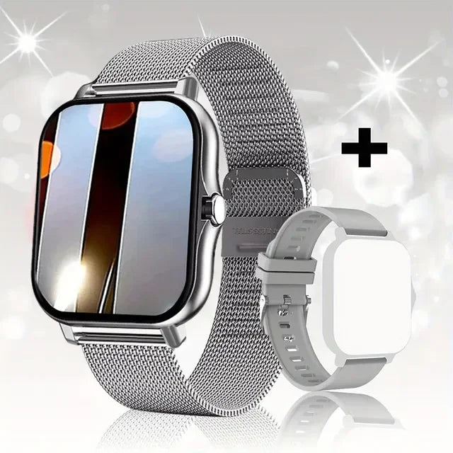 1.83 ''Sport montre intelligente Fitness horloge moniteur de santé étanche Smartwatch sans fil appel montres pour hommes femmes IOS Android 2025