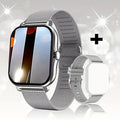 1.83 ''Sport montre intelligente Fitness horloge moniteur de santé étanche Smartwatch sans fil appel montres pour hommes femmes IOS Android 2025