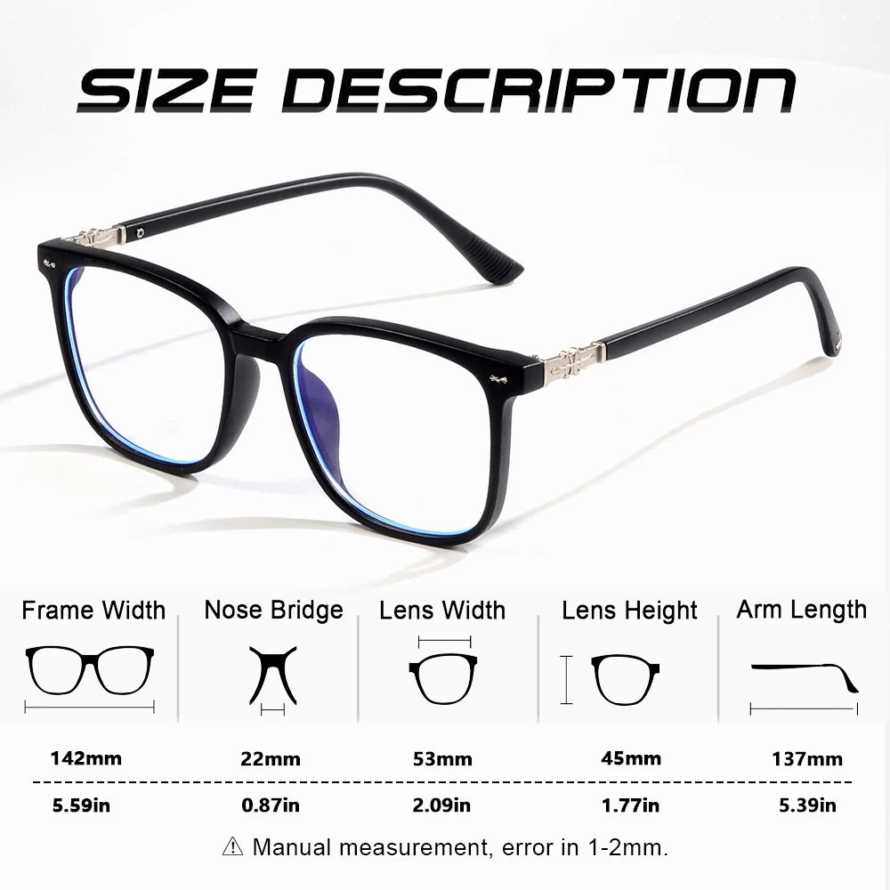 CRIXALIS Anti lumière bleue lunettes pour femmes et hommes ordinateur/téléphone vie quotidienne mode et lunettes à la mode lunettes naturelles