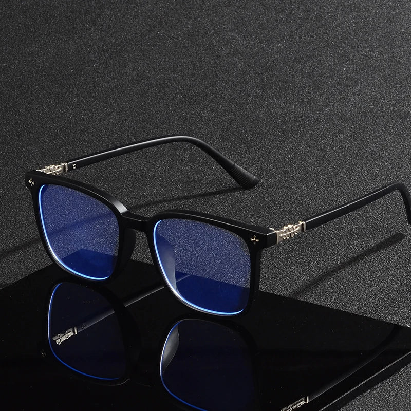 CRIXALIS Anti lumière bleue lunettes pour femmes et hommes ordinateur/téléphone vie quotidienne mode et lunettes à la mode lunettes naturelles